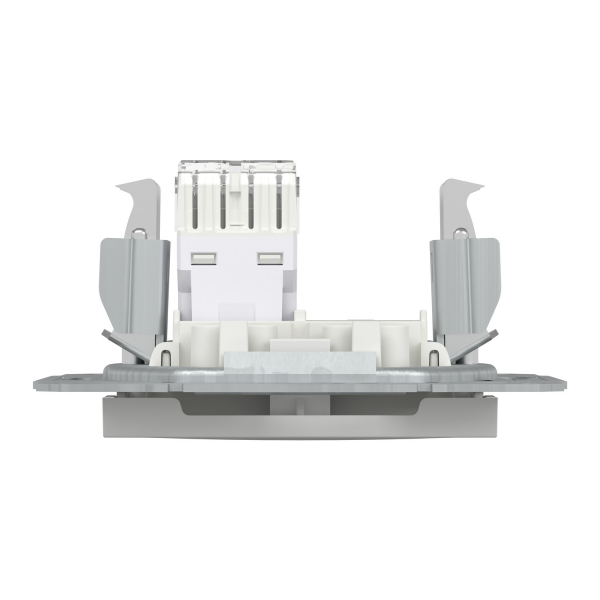 Schneider Asfora - Netzwerkdose - ISDN-​Dose CAT6 1xRJ45